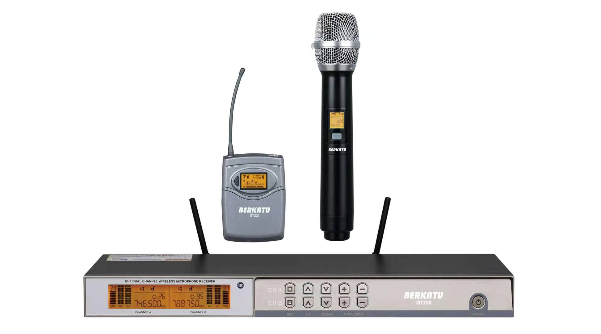 BERKATU柏卡圖 GT220無線話筒 BERKATU柏卡圖 GT220無線話筒