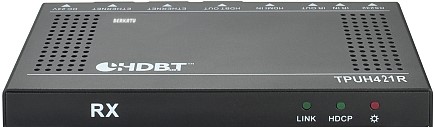TPUH421接收端前后面板前面