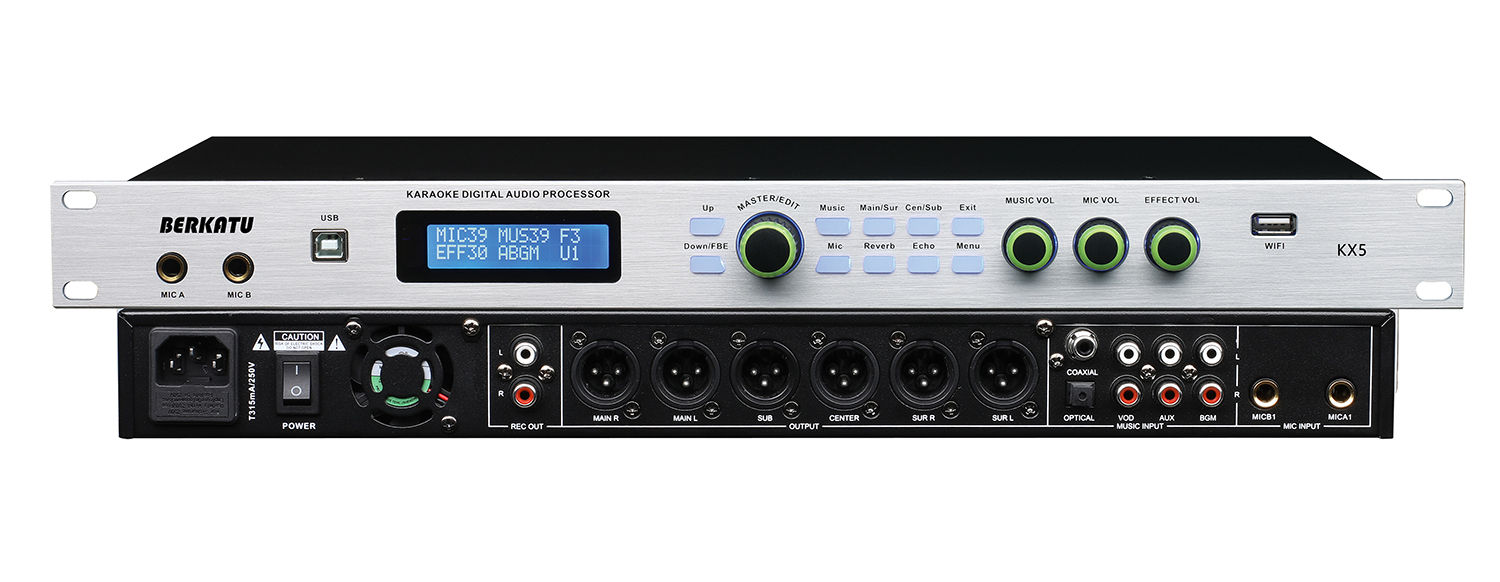 BERKATU柏卡圖處理器+前級效果器 KX5 BERKATU柏卡圖處理器+前級效果器 KX5