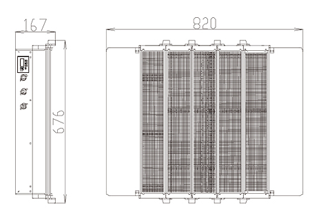 會(huì)議平板燈2尺寸圖 會(huì)議平板燈2尺寸圖