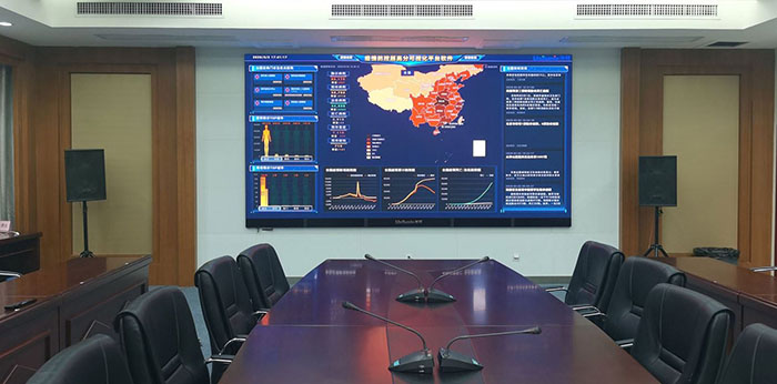 湖北疾控中心LED顯示屏 湖北疾控中心LED顯示屏